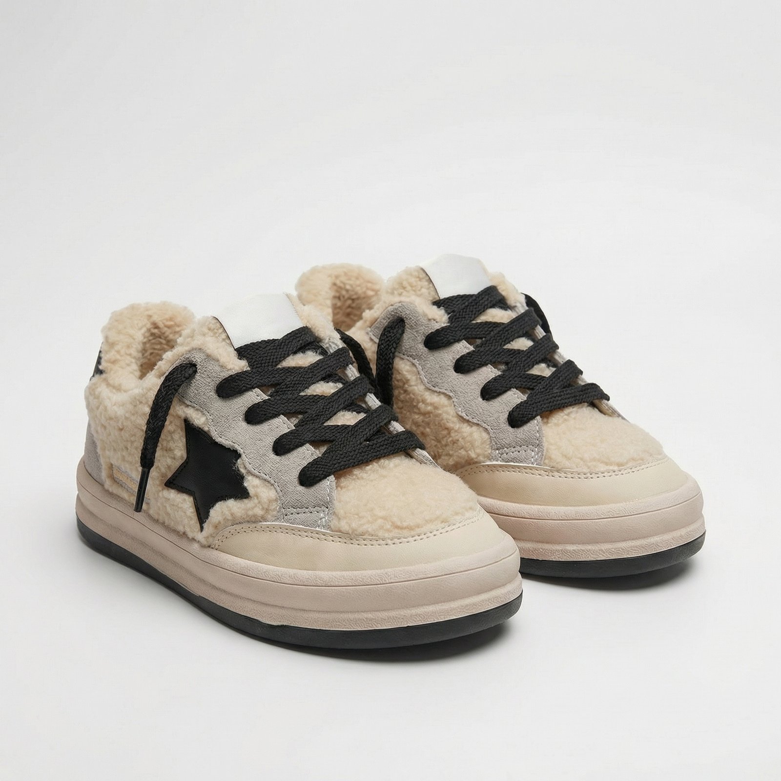 Zapatillas efecto borreguito Loreto